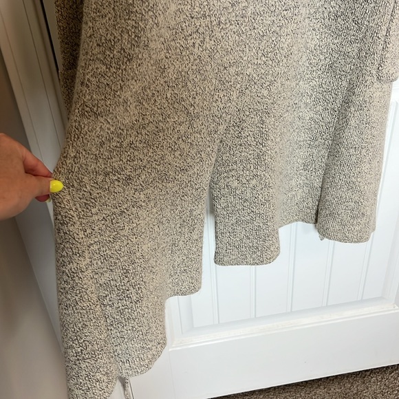 Lulus Beige Long Sleeve Sweater Coat - Size S - Picture 6 of 8